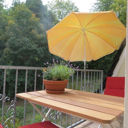 Weisses-Haus-Am-Kurpark-Fewo-Bergblick Bad Suderode Luaran gambar