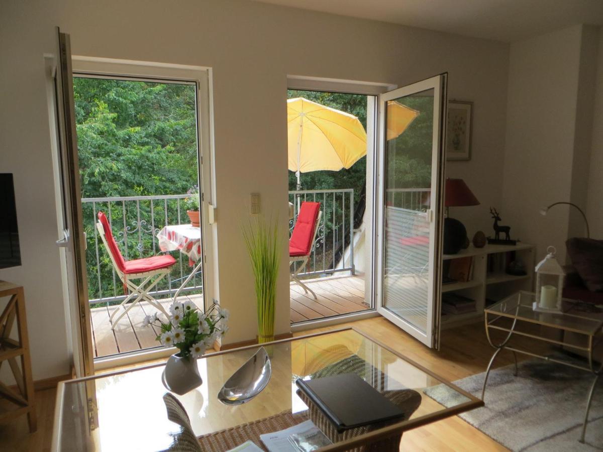 Weisses-Haus-Am-Kurpark-Fewo-Bergblick Bad Suderode Luaran gambar
